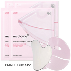 MEDICUBE Máscara Gel Medicube Salmon PDRN Pink Collagen (Brinde Gua Sha em Aço)