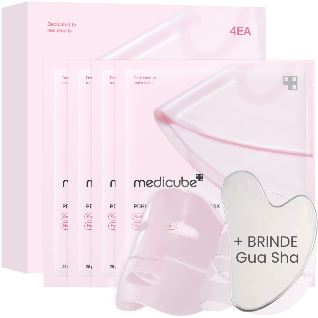 MEDICUBE Máscara Gel Medicube Salmon PDRN Pink Collagen (Brinde Gua Sha em Aço)