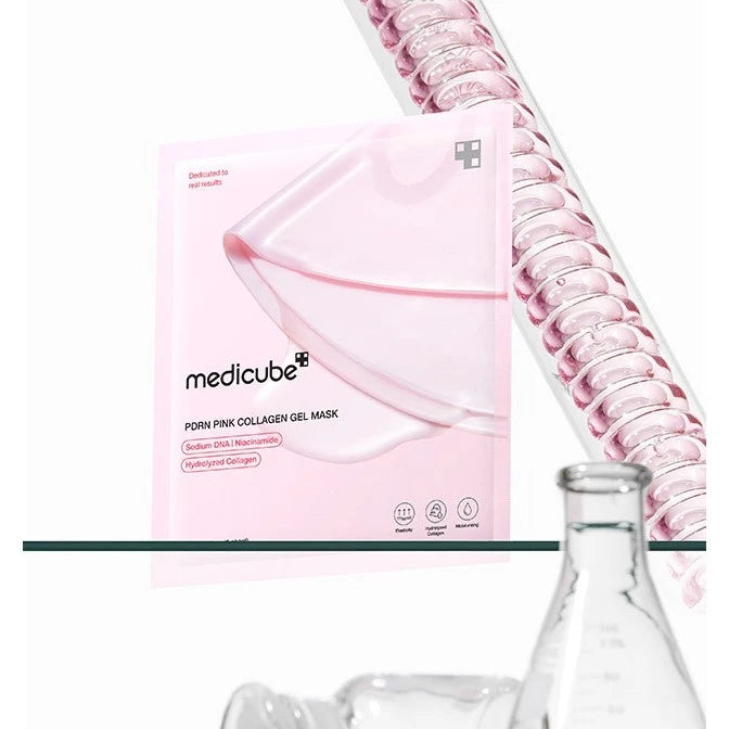 MEDICUBE Máscara Gel Medicube Salmon PDRN Pink Collagen (Brinde Gua Sha em Aço)